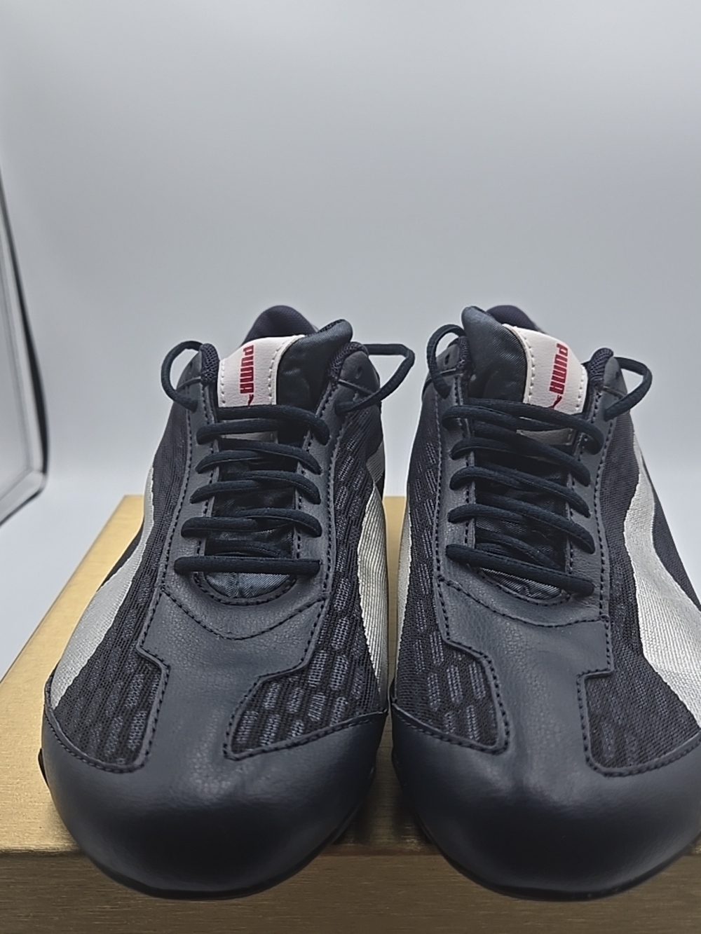 PUMA Power Cat BMW Motorsport Black Silver Shoes 30442002 Men's US 7. New No Box